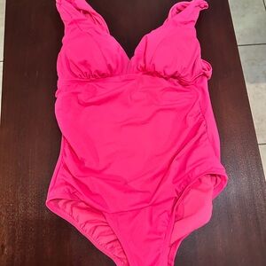 Time and Tru Hot Pink Swimwear
